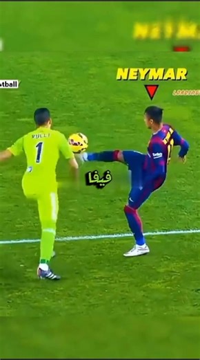 🔥 العنوان:مهارات محظورة من الفيفا أذلت المدافعين 😳⚽