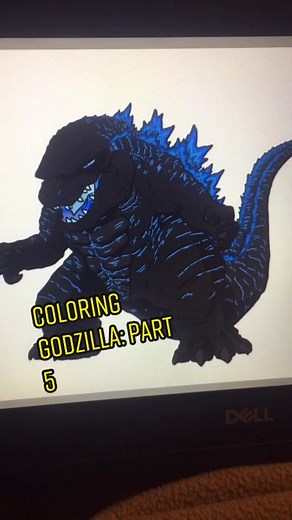 Coloring Godzilla: Part 5 - Shading Tutorial
