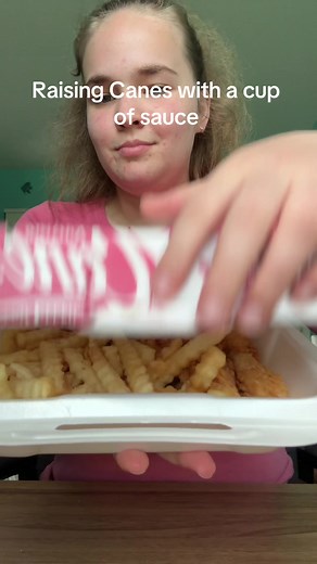 Raising Cane's Mukbang Experience with Delicious Chicken