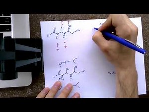 Converting Bond-Line to Fischer Projection