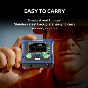 [Hot Item] Premium Gas Alert Clip H2s Co O2 Detector Monitor Portable Safety Device