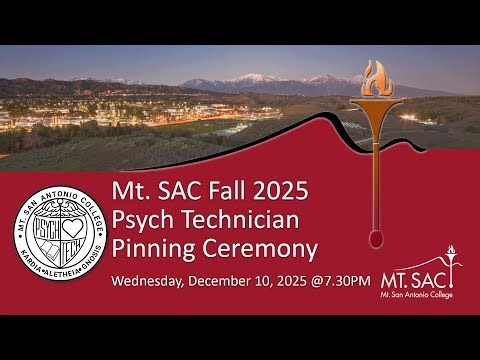 Psychiatric Technician Fall 2025 Pinning Ceremony