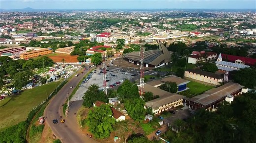 Drone tour over Cameroon: Volcanic peaks to coastline wonders