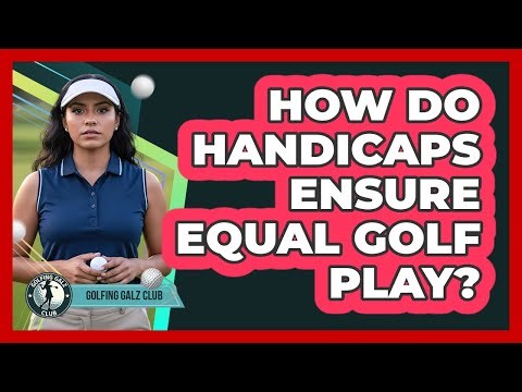 How Do Handicaps Ensure Equal Golf Play?