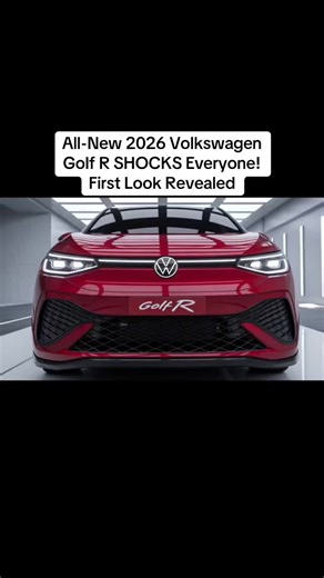 All-New 2026 Volkswagen Golf R SHOCKS Everyone! First Look Revealed #viralvideo #viral #car #video #volkswagen