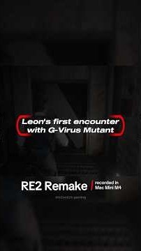 The start of a nightmare in Resident Evil 2 🎮😭 #residentevil #residentevil2 #gaming #horrorgames