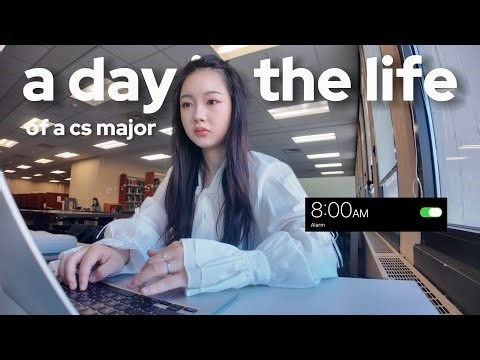 a day in the life of a computer science student | junior, productive study vlog