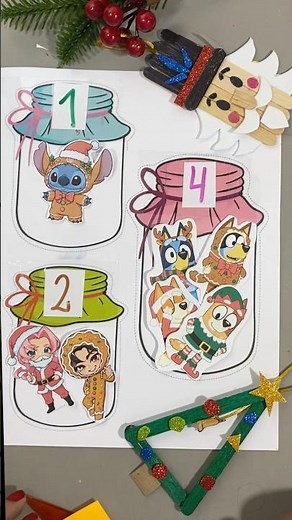 LEARN NUMBERS EASILY 🔢❄️ | Christmas Educational Game for Children (Burrikiki Kids)