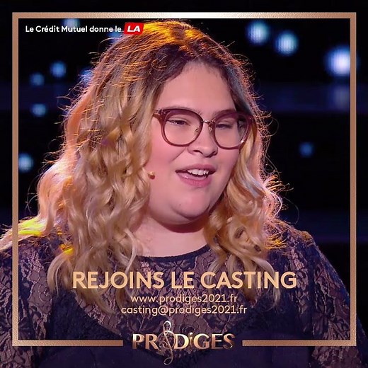 Prodiges revient en 2021 : Rejoins le casting et brille comme la gagnante Isabelle !
