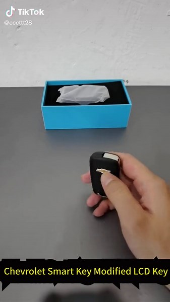 Chevrolet smart key modified LCD key #car #refit #LCD #modified