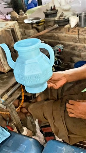 How Plastic Toilet Jugs Are Made | Amazing Blow Molding Process #shorts