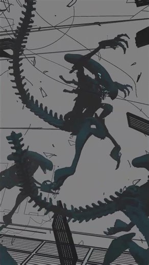 game over, man! xenomorph swarm // feather 3d