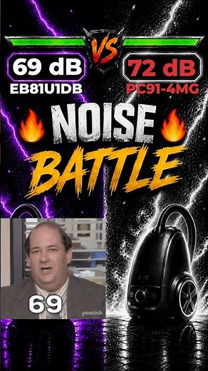 Which Vacuum Sounds Better? 👀 Vacuum Noise Test | 800 vs PureC9 - Round 3 - EB81U1DB vs PC91-4MG