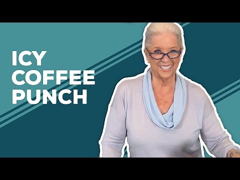 Love & Best Dishes: Icy Coffee Punch Recipe with Ice Cream
