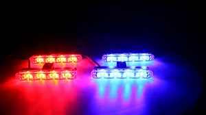 Watch XTAUTO Car 16 LED Police Strobe Flashing Light on Amazon Live