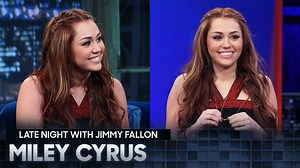 495K views · 2.7K reactions | Miley Cyrus talks about hosting Saturday Night Live, her obsession with mustaches and what she thinks of Vanessa Bayer's impersonation of her on SNL. (Original Air Date: March 3, 2011 - Late Night with Jimmy Fallon). | The Tonight Show Starring Jimmy Fallon | Facebook
