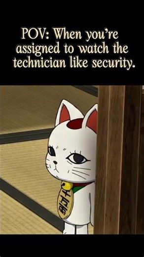 POV: When you’re assigned to watch the technician like security.😂#memes #relatable