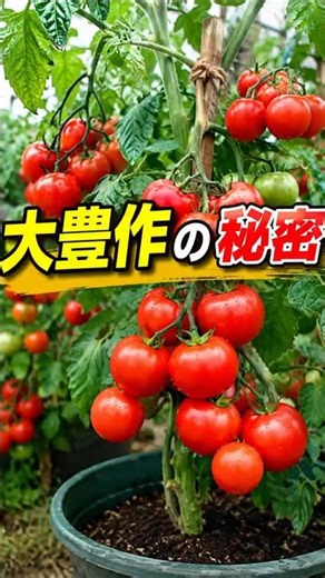 9割が間違える！トマトが鈴なりになる秘伝レシピ