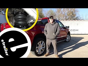 Installing the Air Lift LoadLifter 5000 Ultimate Air Helper Springs on a 2024 Chevrolet Silverado 15