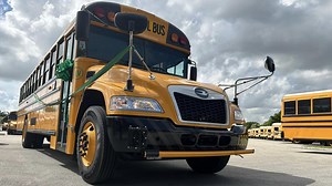Miami-Dade adds 20 new electric school buses to fleet ahead of new school year