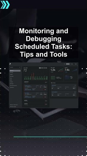 Monitoring and Debugging Scheduled Tasks: Tips and Tools #ai #artificialintelligence Monitoring
