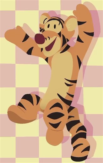 finished an art project of tigger a few days ago!! please credit or @ me if you want to repost my art :3 #tigger #fypシ #winniethepooh #art #artwork #tiger #sillay