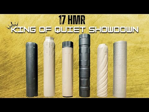 Best .22 17 HMR Suppressors Ranked, Switchback, Tiger22, Flow 22, Mask, Sparrow, Katana 22 for sound