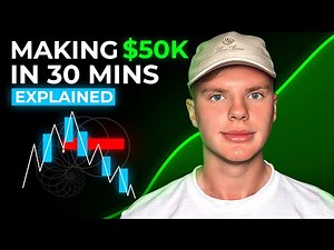 I Made $50K In 30 Minutes Trading Using Time (Strategy Explained)