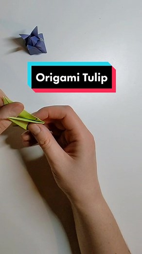 Origami Tulip Tutorial | Step-by-Step Video