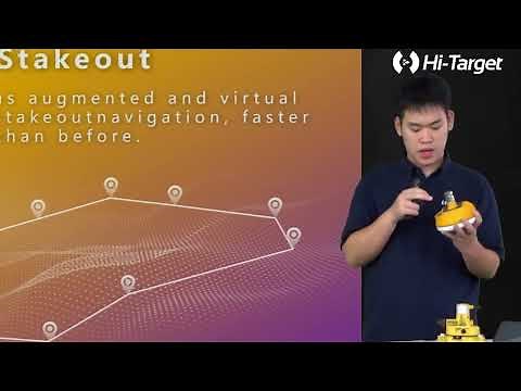 Releasing Hi-Target V500 GNSS RTK, the ultimate companion for stakeout.