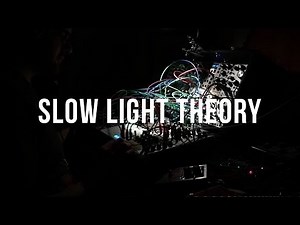 Slow Light Theory