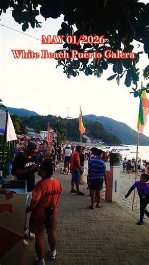 May 01/2026 White Beach Puerto Galera #beach #travel #laborday #philippines #vacation #tour #summer
