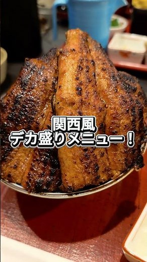 うなぎ富士山盛り #グルメ #浜松 #うなぎ