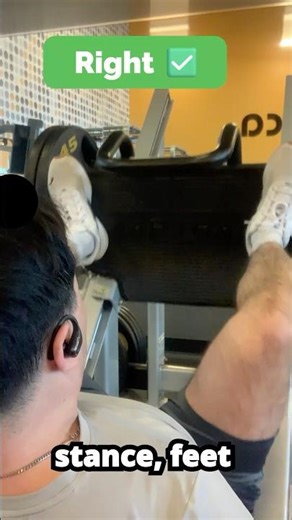 Leg Press Mistake ❌ | Here’s the Fix ✅