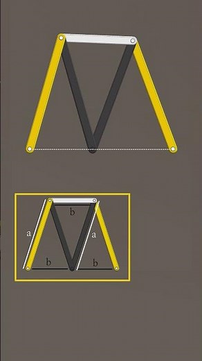 Roberts Linkage (Mechanical Movement Part 121) #mechanism #animation