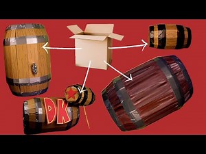 Cardboard Barrel From a Box DIY 📦 Easy & Cheap!