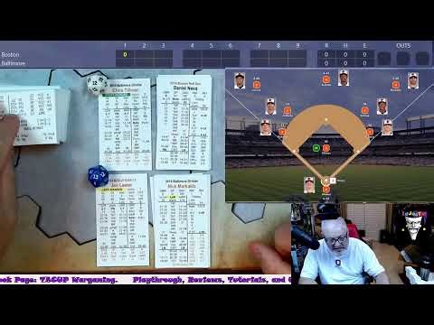 Static Pro Advanced 2014 Baltimore Orioles Game #1 vs Boston Red Sox