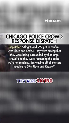 LISTEN: Chicago dispatchers ordered to DENY police help to ICE agents under attack #shorts #foxnews