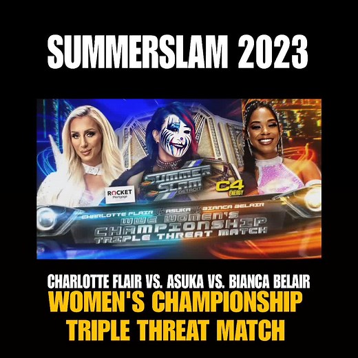 Summerslam 2023: Asuka vs. Charlotte Flair vs. Bianca Belair - WWE Women's Championship Triple Threat Match #wwesummerslam #summerslam2023 #wwesummerslam2023 #asukawwe #wwewomenschampion #charlotteflair #biancabelair #womenstitle #iyoskywwe #wwe #wwesuperstars #wwewomensdivision #wwewomens #wwedivas #wwedivasera #wrestling #fyp #foryou #foryoupage #parati #viral #wwetiktok #wwefanpage #wwehighlights