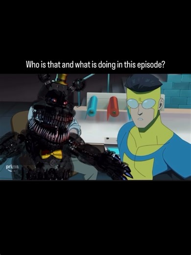 Is this real? #INVINCIBLE #markgrayson #viltrumite #olivergrayson #fnaf