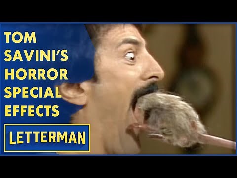 Tom Savini's Horrifying Special Effects | Letterman