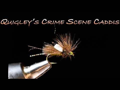 Crime Scene Caddis Fly Tying Instructions by Charlie Craven