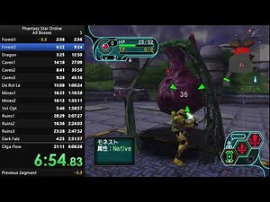 【RTA】PSO Episode 1&2 Glitchless / All Bosses - 4:58:06