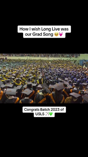 University of St. La Salle's graduation song 🥰 #LongLive #taylorswift #fyp #swifties #swiftie #swifttok #taylorsversion @Taylor Swift