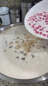 Che Thai also known as che trai cay. Always a big hit at parties and family gatherings. Enough for 20-25 serve. 2 pints half and half creamer1 can Nestle crema table cream(optional)1/2 can condensed milk. Whisk well before adding in the other ingredients Taste and adjust.Can fruit include: 2 longan with syrup 2 honeydew and coco jelly with syrup 2 papaya and coco jelly with syrups 2 coco jelly with syrup 1 coconut meat strips with syrup 1 jackfruit strips (rinsed)no syrup 2 attap (rinsed ) no sy