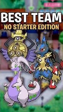 The Perfect Team for Pokemon X and Y (No Starter Edition)