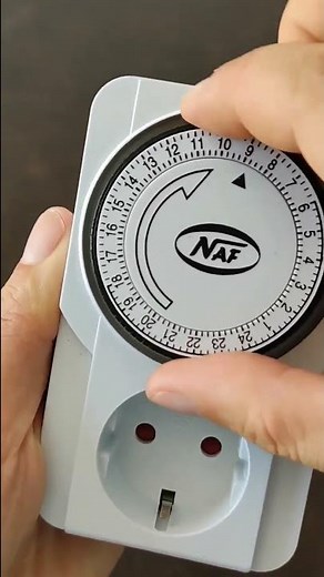 Cómo USAR un TIMER ANALÓGICO/ PROGRAMAR, CONFIGURAR TEMPORIZADOR ANÁLOGO, MECÁNICO #SHORTS