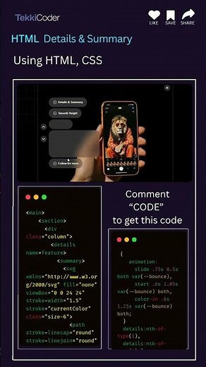 Clean & Modern HTML Product Details Page Design — Smooth CSS UI Layout #uidesignlearning #coding