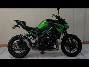Z900 2022 With Slip-on Carbon Austin Racing.