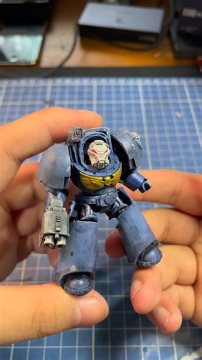 Suave on Instagram: "Mega construx conversion kit Basic terminator Files Available for purchase via my patreon or dm me directly Link in bio #megaconstruxwarhammer #warhammer #ultramarines #3dprinting #miniature"